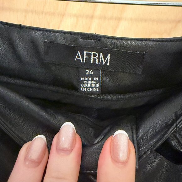 ARFM Heston Faux Leather Pant Size 26 - Picture 7 of 10